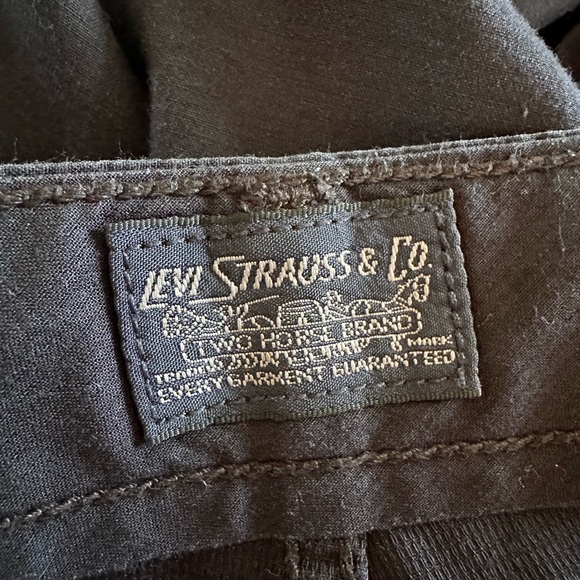 Men’s LEVIS Cargo Shorts Sz 42 BLACK - Picture 12 of 12